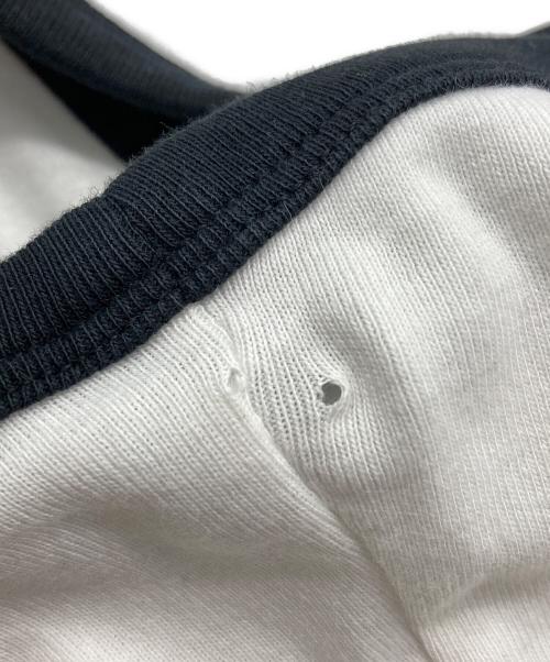 courreges（クレージュ）courreges (クレージュ) ロゴタンクトップ ホワイト サイズ:Mの古着・服飾アイテム