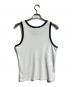 courreges (クレージュ) ロゴタンクトップ ホワイト サイズ:M：8000円