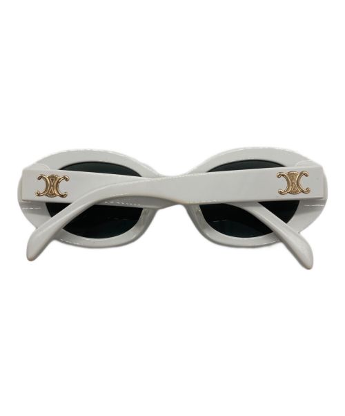 CELINE（セリーヌ）CELINE (セリーヌ) サングラス ホワイト サイズ:52□24の古着・服飾アイテム