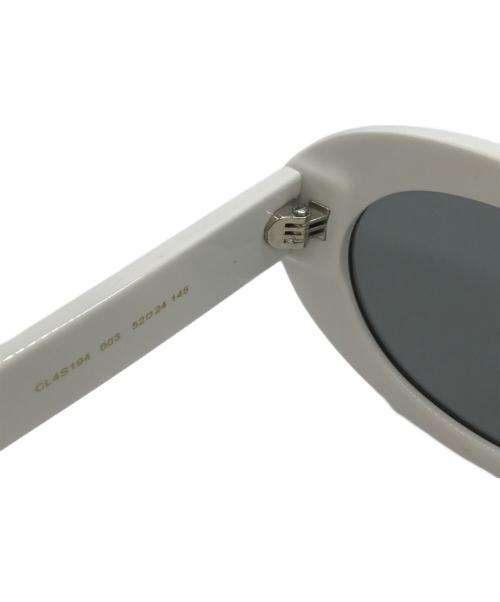 CELINE（セリーヌ）CELINE (セリーヌ) サングラス ホワイト サイズ:52□24の古着・服飾アイテム