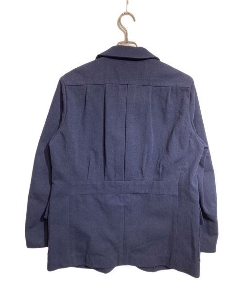 GANGSTERVILLE（ギャングスタービル）GANGSTERVILLE (ギャングスタービル) コットンウールサージテーラードジャケット ネイビー サイズ:Lの古着・服飾アイテム