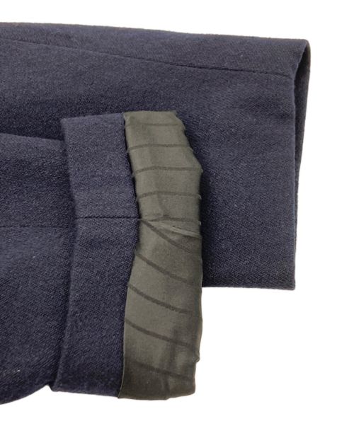 GANGSTERVILLE（ギャングスタービル）GANGSTERVILLE (ギャングスタービル) コットンウールサージテーラードジャケット ネイビー サイズ:Lの古着・服飾アイテム