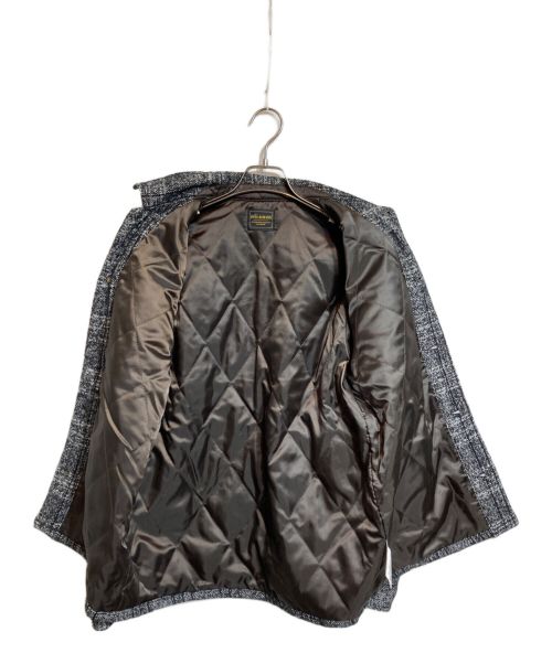 GLAD HAND（グラッドハンド）GLAD HAND (グラッドハンド) L/S QUILTING CPO JACKETS グレー サイズ:Mの古着・服飾アイテム