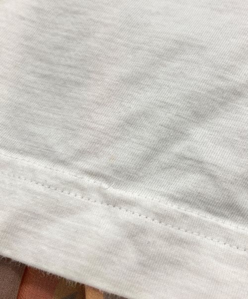 sacai（サカイ）sacai (サカイ) PENDLETON (ペンドルトン) ネイティブ柄バックプリーツTシャツ ベージュ×ホワイト サイズ:1の古着・服飾アイテム