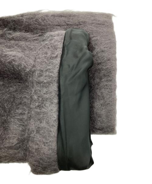 edition（エディション）edition (エディション) MOHAIR SHAGGY WASHER SHAGGY SHORT COAT パープル サイズ:Fの古着・服飾アイテム