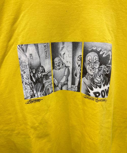 SUPREME（シュプリーム）SUPREME (シュプリーム) MISTER CARTOONPOPW TEE イエロー サイズ:Lの古着・服飾アイテム