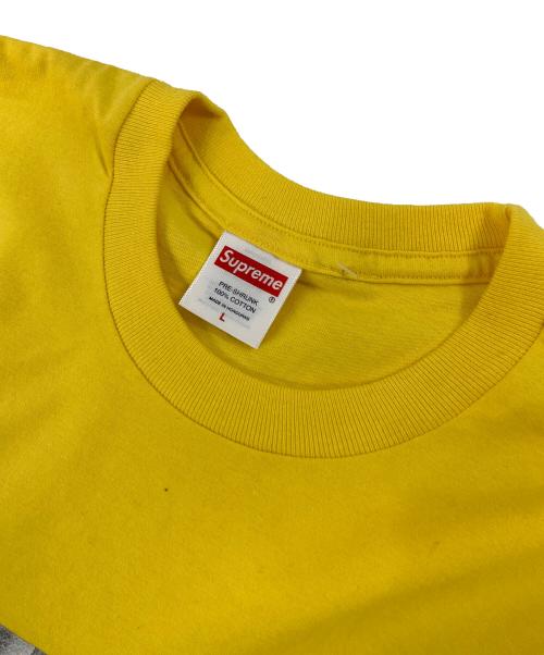 SUPREME（シュプリーム）SUPREME (シュプリーム) MISTER CARTOONPOPW TEE イエロー サイズ:Lの古着・服飾アイテム