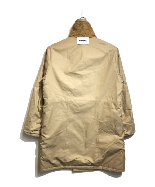 WARDER（ワーダー）WARDER (ワーダー) MOHAIR SHAGGY PIPING COAT ベージュ サイズ:なしの古着・服飾アイテム