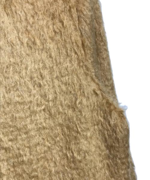 WARDER（ワーダー）WARDER (ワーダー) MOHAIR SHAGGY PIPING COAT ベージュ サイズ:なしの古着・服飾アイテム