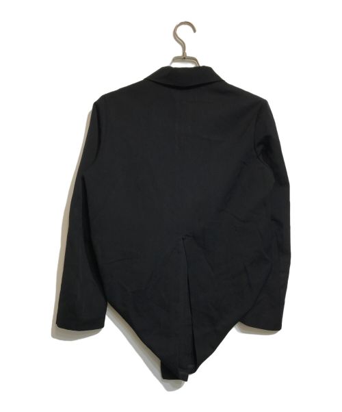 tricot COMME des GARCONS（トリココムデギャルソン）tricot COMME des GARCONS (トリココムデギャルソン) プルオーバー変形テーラードジャケット ブラック サイズ:Mの古着・服飾アイテム