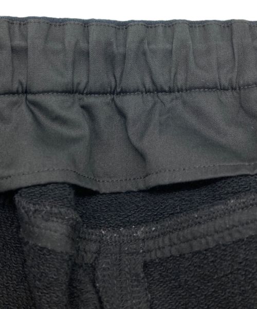 Yohji Yamamoto pour homme（ヨウジヤマモト プールオム）Yohji Yamamoto pour homme (ヨウジヤマモト プールオム) フレンチテリーW-脇アウトP裏毛スウェットパンツ ブラック サイズ:2の古着・服飾アイテム