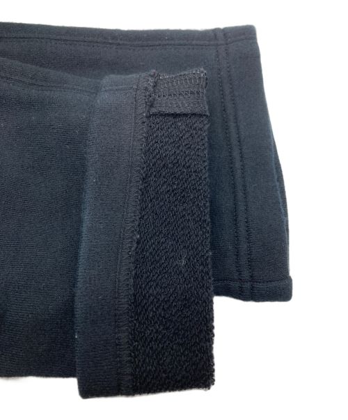 Yohji Yamamoto pour homme（ヨウジヤマモト プールオム）Yohji Yamamoto pour homme (ヨウジヤマモト プールオム) フレンチテリーW-脇アウトP裏毛スウェットパンツ ブラック サイズ:2の古着・服飾アイテム