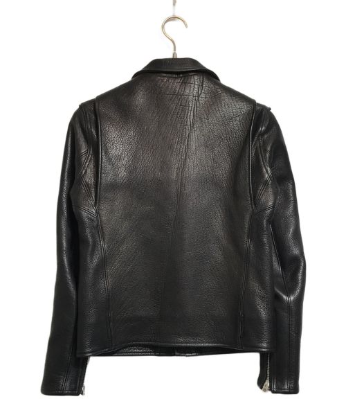 FINECREEK&CO（ファインクリークアンドコー）FINECREEK&CO (ファインクリーク) Leon the Nostar Custom Deer ライダースジャケット ブラック サイズ:36の古着・服飾アイテム