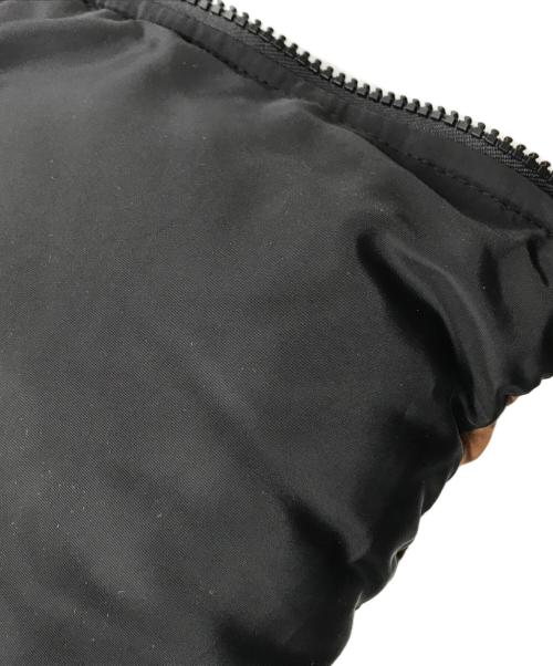 Helas（ヘラス）HELAS (ヘラス) POWDER REVERSIBLE PUFFER JACKET ブラウン×ブラック サイズ:XLの古着・服飾アイテム