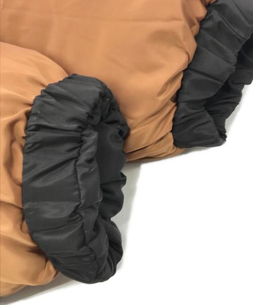Helas（ヘラス）HELAS (ヘラス) POWDER REVERSIBLE PUFFER JACKET ブラウン×ブラック サイズ:XLの古着・服飾アイテム