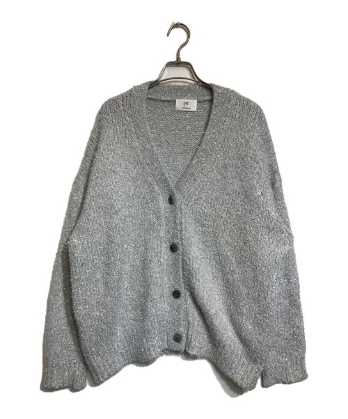 1er Arrondissement（プルミエ アロンディスモン）1er Arrondissement (プルミエ アロンディスモン) ラメシャギーカーディガン シルバー サイズ:Freeの古着・服飾アイテム