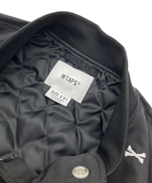 WTAPS（ダブルタップス）WTAPS (ダブルタップス) Team Jacket ブラック サイズ:01の古着・服飾アイテム