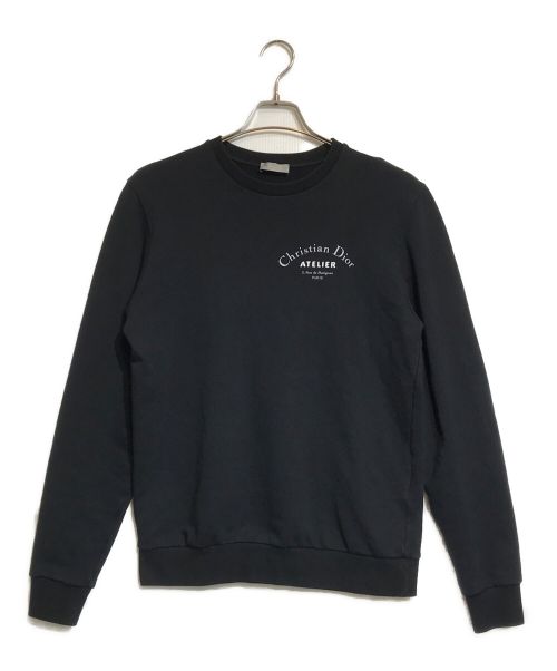 Dior（ディオール）Dior (ディオール) ATELIER トレーナー ブラック サイズ:Sの古着・服飾アイテム