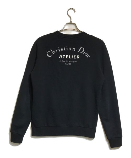 Dior（ディオール）Dior (ディオール) ATELIER トレーナー ブラック サイズ:Sの古着・服飾アイテム