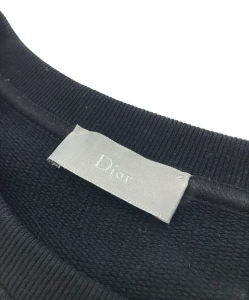 Dior（ディオール）Dior (ディオール) ATELIER トレーナー ブラック サイズ:Sの古着・服飾アイテム