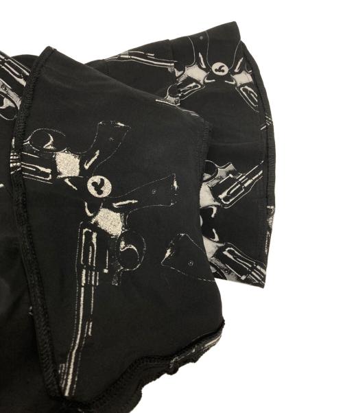 hysterics（ヒステリックス）hysterics (ヒステリックス) HYS BUTTERFLY柄 フリルワンピース ブラック サイズ:FREEの古着・服飾アイテム