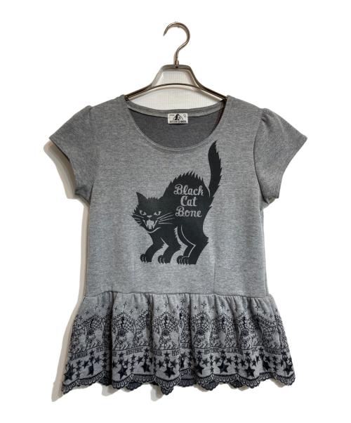 Hysteric Glamour（ヒステリックグラマー）Hysteric Glamour (ヒステリックグラマー) BLACK CAT BONE グレー サイズ:FREEの古着・服飾アイテム