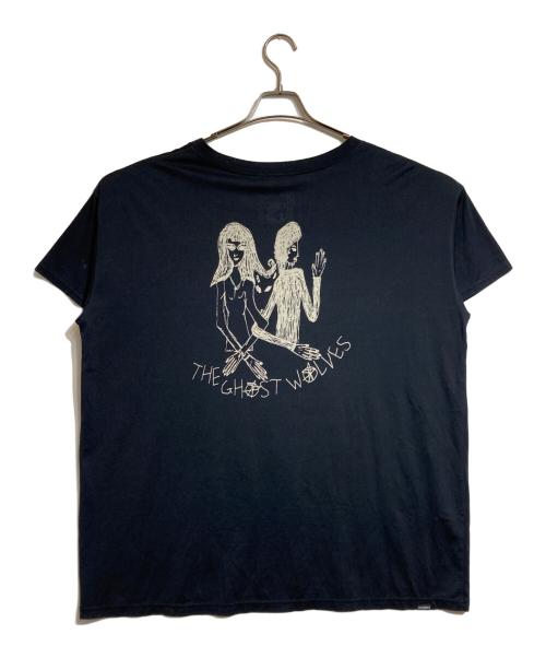 hysterics（ヒステリックス）hysterics (ヒステリックス) THE GHOST WOLVES/POLAR POWER ビッグT-SHシャツ ブラック サイズ:FREEの古着・服飾アイテム