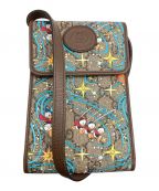 GUCCI×DISNEYグッチ×ディズニー）の古着「GGスプリームフォンショルダー」｜ベージュ