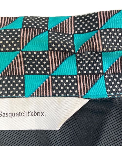SASQUATCHfabrix.（サスクワッチファブリックス）SASQUATCHfabrix. (サスクワッチファブリックス) 50's Wa-NECK SHIRT グリーン サイズ:Sの古着・服飾アイテム