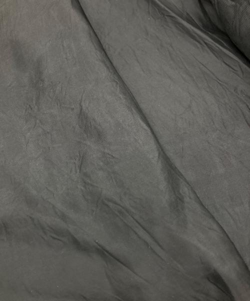 BLACK COMME des GARCONS（ブラックコムデギャルソン）BLACK COMME des GARCONS (ブラック コムデギャルソン) 切替ロングボンバージャケット ブラック サイズ:XXSの古着・服飾アイテム