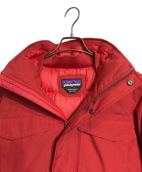 Patagonia（パタゴニア）Patagonia (パタゴニア) Thunder Cloud Down Parka レッド サイズ:Mの古着・服飾アイテム