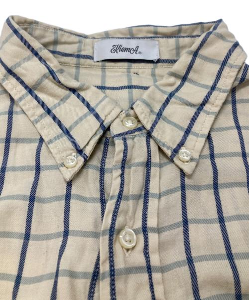 KIEMA（キーマ）KIEMA (キーマ) フットボールリメイクシャツ スカイブルー サイズ:Mの古着・服飾アイテム