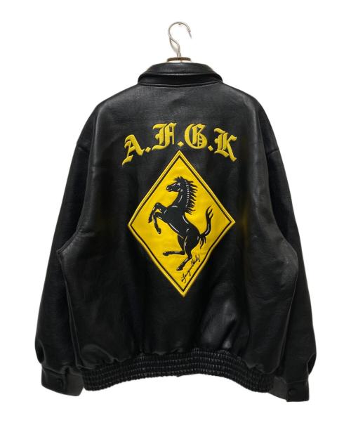 A FEW GOOD KIDS（アフューグッドキッズ）A FEW GOOD KIDS (アフューグッドキッズ) レザージャケット ブラック サイズ:Lの古着・服飾アイテム