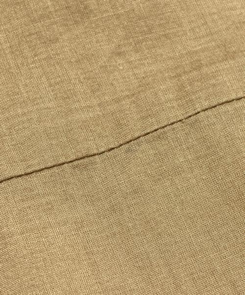 ISSEY MIYAKE PERMANENTE（イッセイミヤケ ペルマネンテ）ISSEY MIYAKE PERMANENTE (イッセイミヤケ ペルマネンテ) レイヤードデザインシャツ ブラウン サイズ:2の古着・服飾アイテム