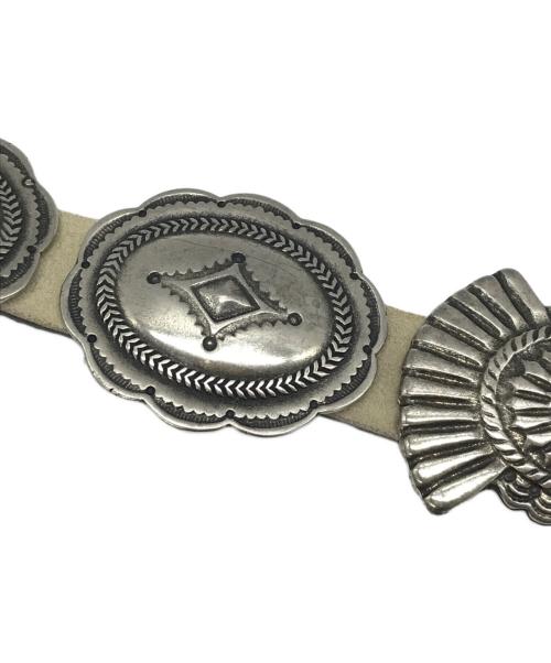 PUNTOVITA（プントヴィータ）PUNTOVITA (プントヴィータ) ウエスタンベルト ベージュ サイズ:75の古着・服飾アイテム