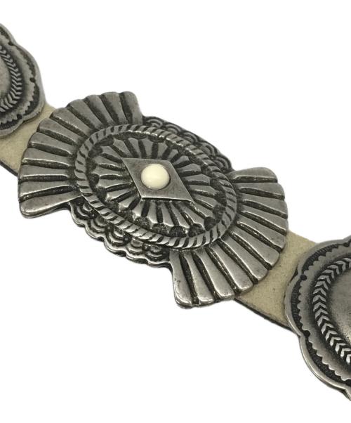 PUNTOVITA（プントヴィータ）PUNTOVITA (プントヴィータ) ウエスタンベルト ベージュ サイズ:75の古着・服飾アイテム