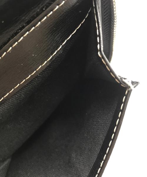 GANNI（ガニー）Ganni (ガニー) ジップアラウンドウォレット ブラックの古着・服飾アイテム