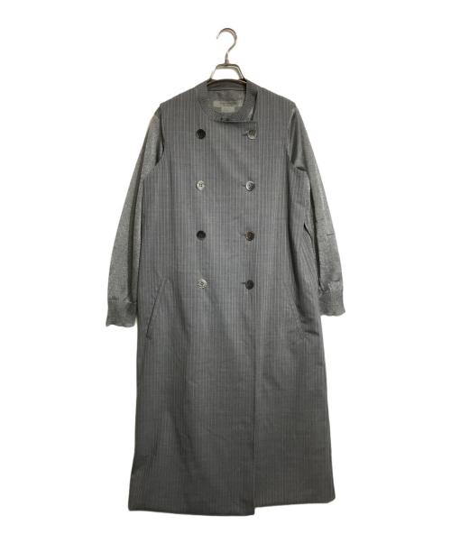 JUNYA WATANABE COMME des GARCONS（(ジュンヤワタナベ コムデギャルソン）JUNYA WATANABE COMME des GARCONS ((ジュンヤワタナベ コムデギャルソン) レイヤードデザインワンピース グレー サイズ:Sの古着・服飾アイテム