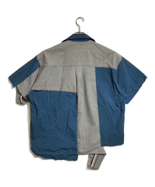 KOLOR（カラー）KOLOR (カラー) 製品染めNyタイプライターシャツ ブルー サイズ:1の古着・服飾アイテム