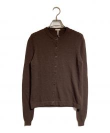 HERMES（エルメス）の古着「セリエボタンカシミヤカーディガン」｜ネイビー