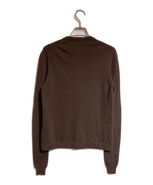 HERMES（エルメス）HERMES (エルメス) セリエボタンカシミヤカーディガン ネイビー サイズ:XSの古着・服飾アイテム