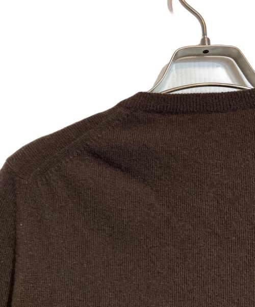 HERMES（エルメス）HERMES (エルメス) セリエボタンカシミヤカーディガン ネイビー サイズ:XSの古着・服飾アイテム