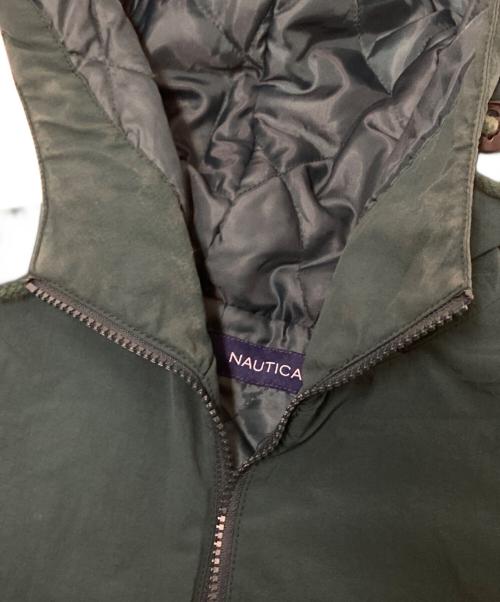 NAUTICA（ノーティカ）NAUTICA (ノーティカ) 中綿アノラックパーカー グリーン サイズ:Mの古着・服飾アイテム