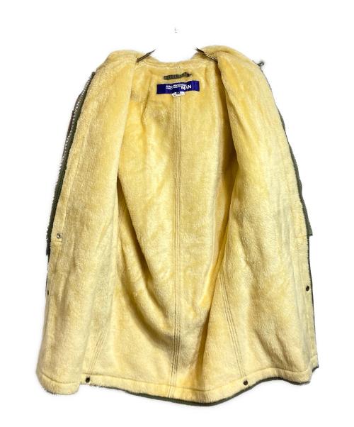 COMME des GARCONS JUNYA WATANABE MAN（コム デ ギャルソン ジュンヤ ワタナベ マン）COMME des GARCONS JUNYA WATANABE MAN (コム デ ギャルソン ジュンヤ ワタナベ マン) ナイロンツイルドッキングコート カーキ サイズ:XSの古着・服飾アイテム