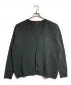 GANGSTERVILLEギャングスタービル）の古着「RACCOON CARDIGAN」｜グリーン