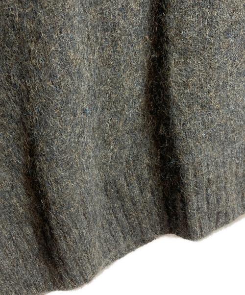 GANGSTERVILLE（ギャングスタービル）GANGSTERVILLE (ギャングスタービル) RACCOON CARDIGAN グリーン サイズ:Mの古着・服飾アイテム