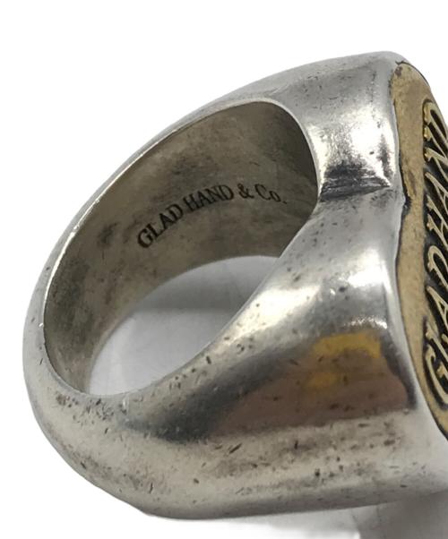 GLAD HAND（グラッドハンド）GLAD HAND (グラッドハンド) ハートモチーフリング シルバー サイズ:なしの古着・服飾アイテム