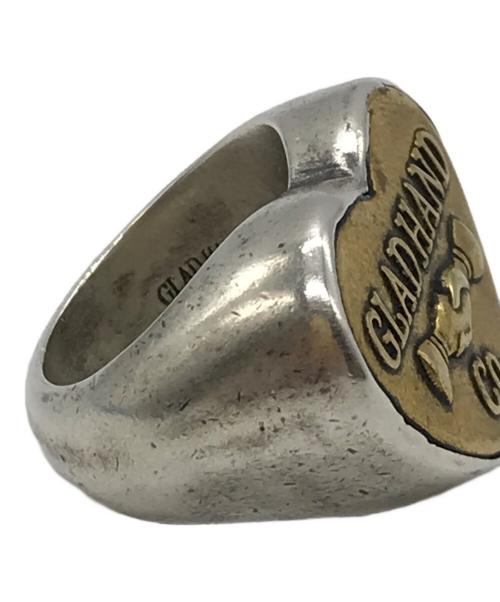 GLAD HAND（グラッドハンド）GLAD HAND (グラッドハンド) ハートモチーフリング シルバー サイズ:なしの古着・服飾アイテム