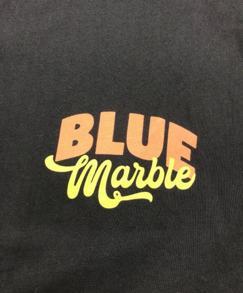 BLUE MARBLE（ブルーマーブル）BLUE MARBLE (ブルーマーブル) FLOWER PRINT BLACK T-SHIRT ブラック サイズ:Sの古着・服飾アイテム