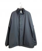 DECENT PAUSEデサントポーズ）の古着「スタンドカラーブルゾン」｜ネイビー